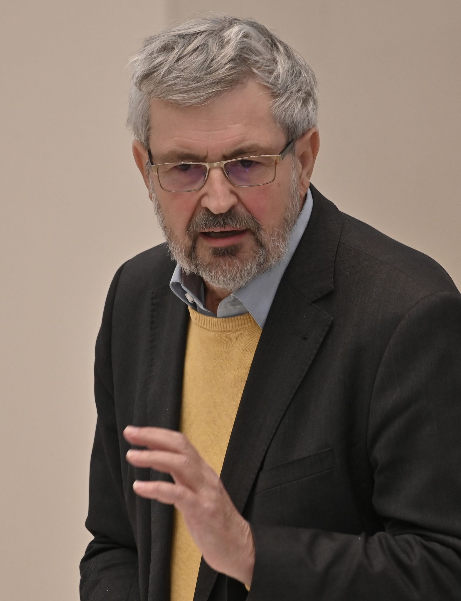 Axel Vogel (Bündnis90/Grüne), Umweltminister des Landes Brandenburg.
