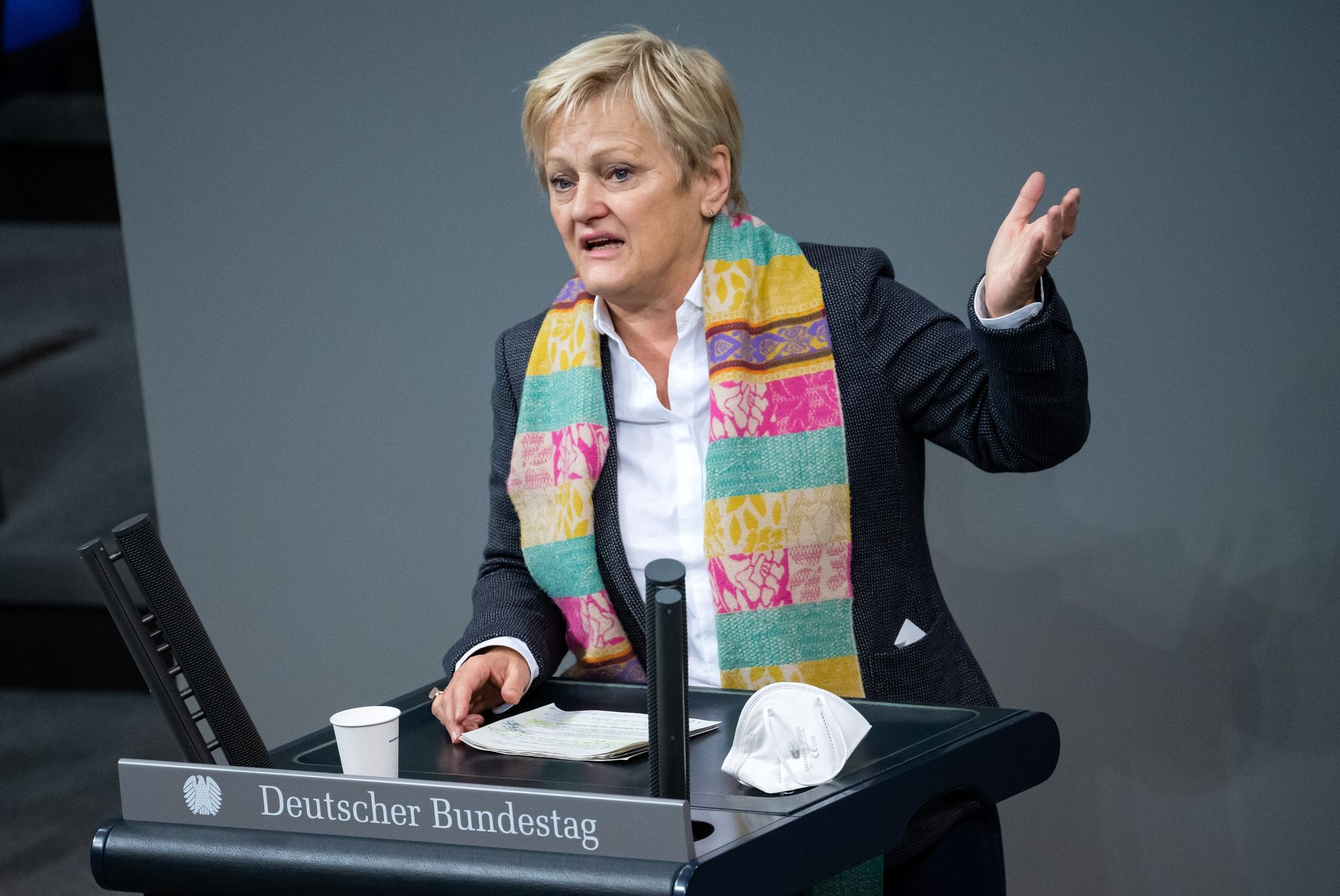 Renate Künast (Bündnis 90/Die Grünen) spricht.