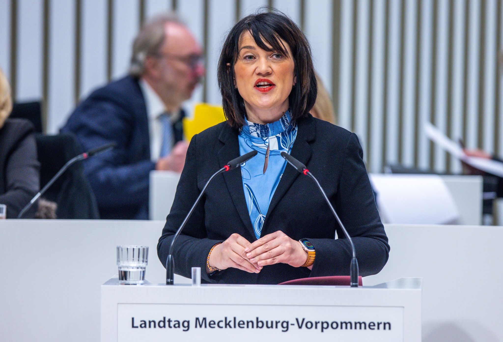 Jacqueline Bernhardt, Justizministerin von Mecklenburg-Vorpommern.