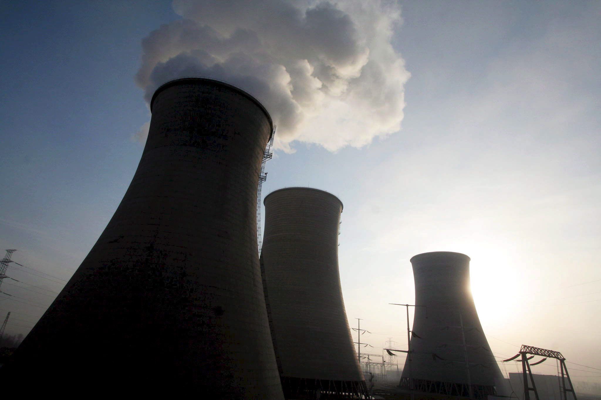Kohlekraftwerk in Xining in der chinesischen Provinz Qinghai.