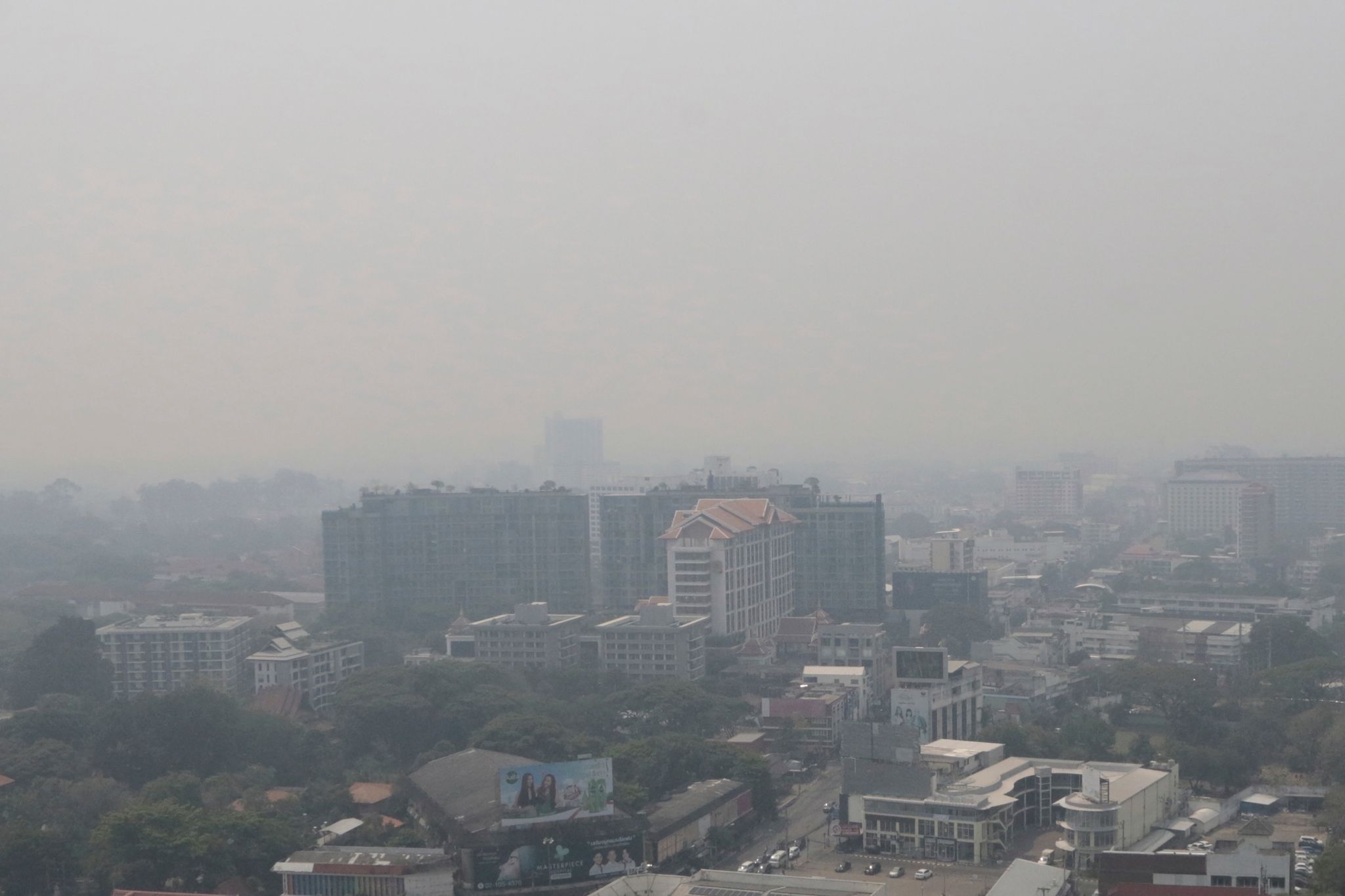 Über Chiang Mai hängt seit Wochen dichter Smog.
