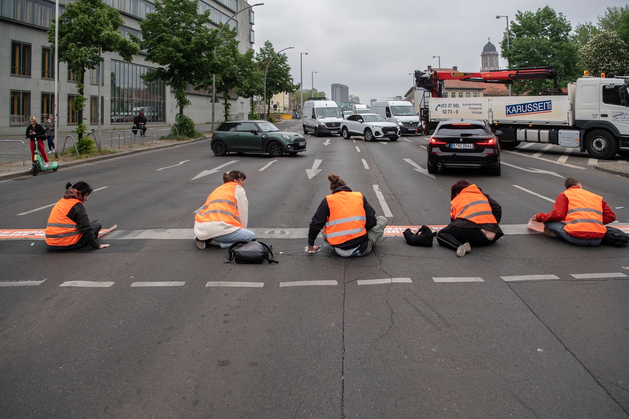 Aktivisten der Klimagruppe Letzte Generation sorgen mit Straßenblockaden immer wieder für Kontroverse.