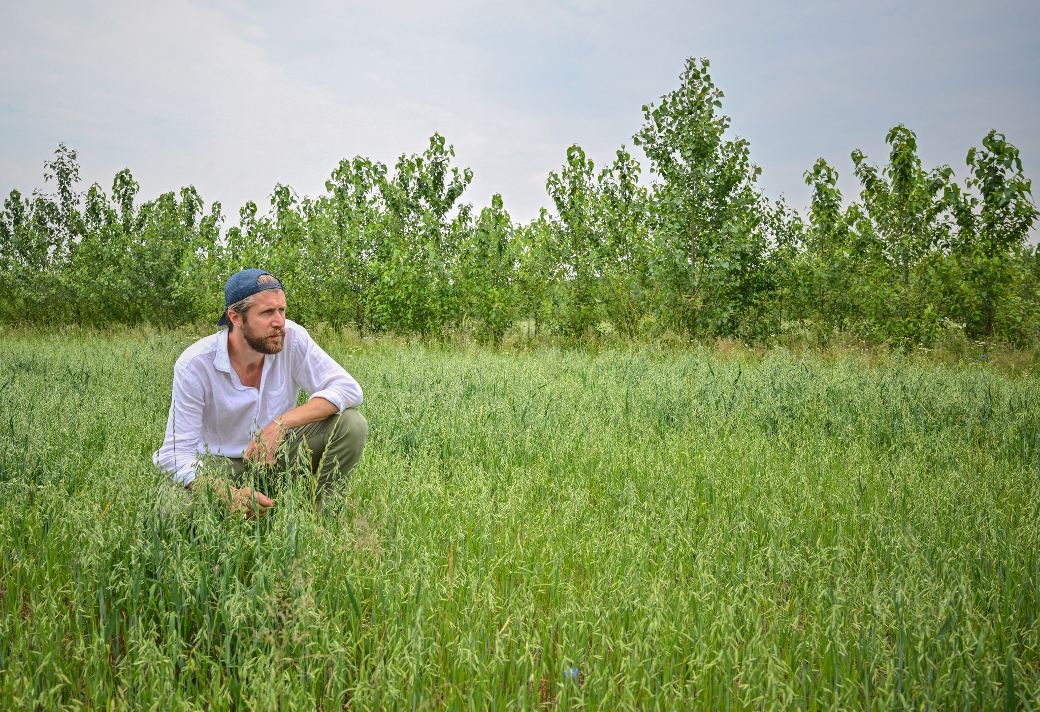 «Wasser wird immer knapper, wir haben keinen gesunden Boden mehr»: Landwirt Benedikt Bösel.